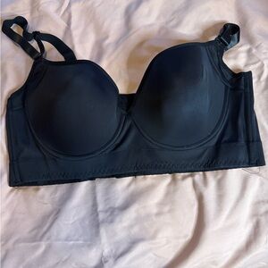 Black Supportive Women's Bra